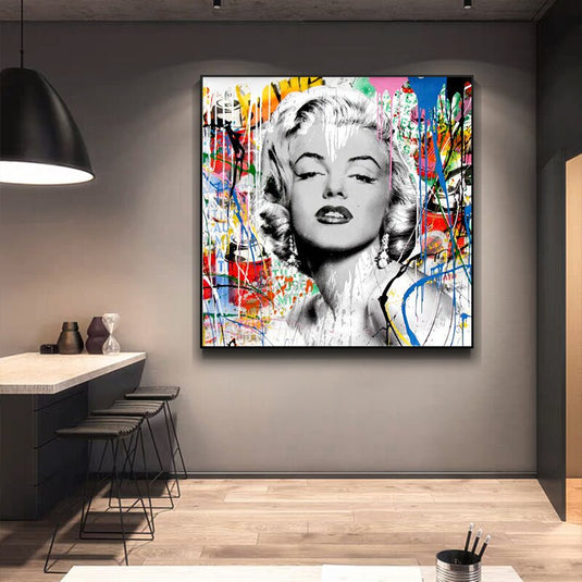 Marilyn Monroe Pop Art: Captivating Vintage-Inspired Prints-GraffitiWallArt