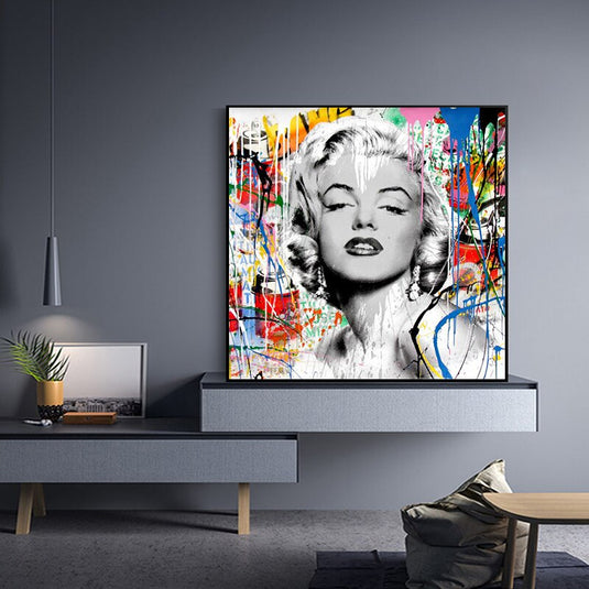 Marilyn Monroe Pop Art: Captivating Vintage-Inspired Prints-GraffitiWallArt