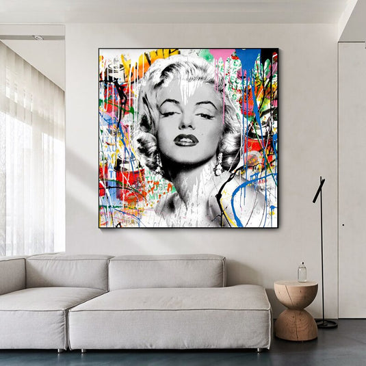 Marilyn Monroe Pop Art: Captivating Vintage-Inspired Prints-GraffitiWallArt