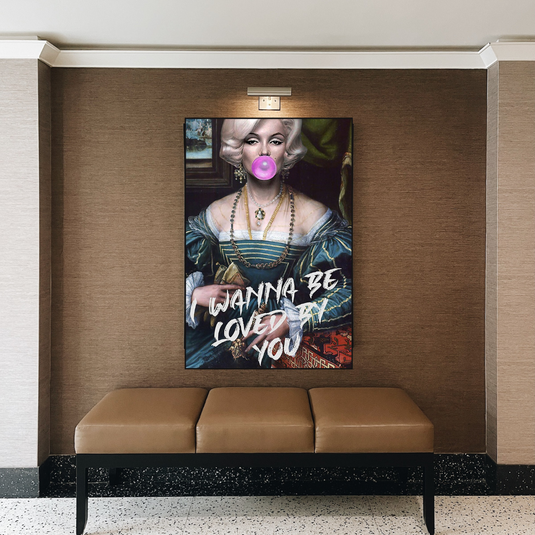 Marilyn Monroe Street Pop Wall Art ‚Äì Unique D√©cor-GraffitiWallArt