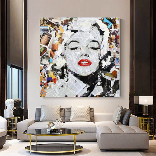 Marilyn Monroe Wall Art: Authentic and Iconic-GraffitiWallArt