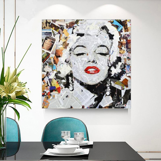 Marilyn Monroe Wall Art: Authentic and Iconic-GraffitiWallArt