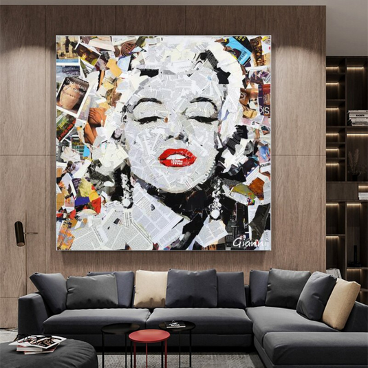 Marilyn Monroe Wall Art: Authentic and Iconic-GraffitiWallArt