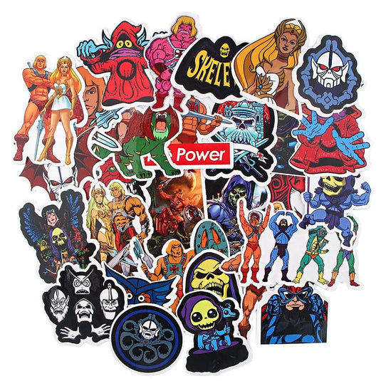 Master of the Universe Stickers - Famous Waterproof Bundle-GraffitiWallArt