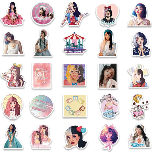 Melanie Martinez Stickers Pack-GraffitiWallArt