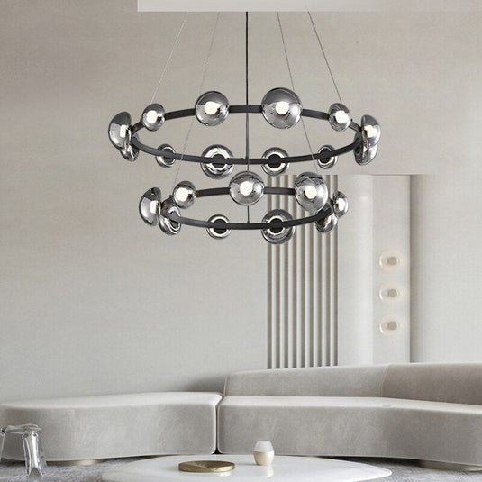 Minimalist Pendant Chandelier-GraffitiWallArt