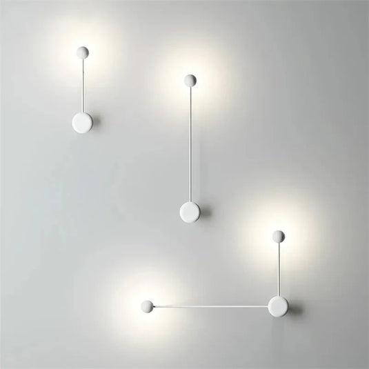 Minimalistic Pin Wall Light - Elegant Lighting Decor-GraffitiWallArt