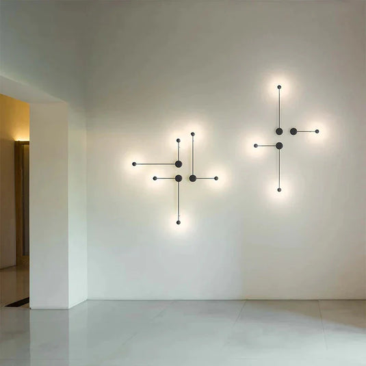 Minimalistic Pin Wall Light - Elegant Lighting Decor-GraffitiWallArt