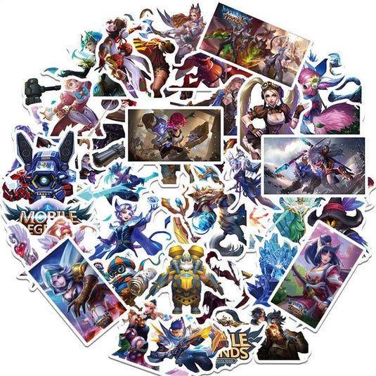 Mobile Legends Stickers Pack - Famous and Waterproof Bundle-GraffitiWallArt