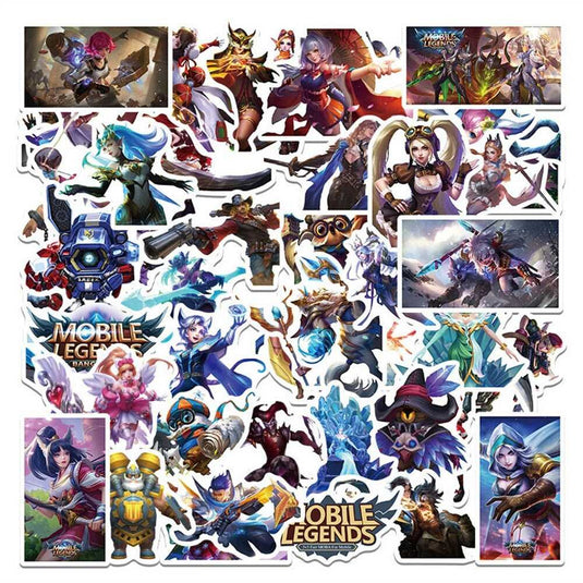 Mobile Legends Stickers Pack - Famous and Waterproof Bundle-GraffitiWallArt