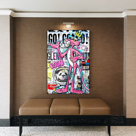 Modern Artistry - Pink Panther Poster-GraffitiWallArt