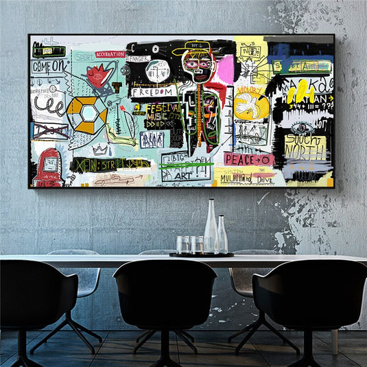 Modern Graffiti Street Art Canvas Prints Paintings for Home Decor-GraffitiWallArt