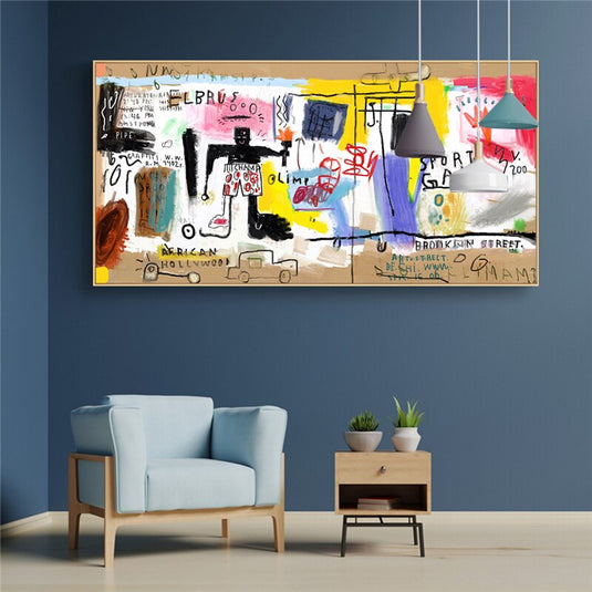 Modern Graffiti Street Art Canvas Prints Paintings for Home Decor-GraffitiWallArt