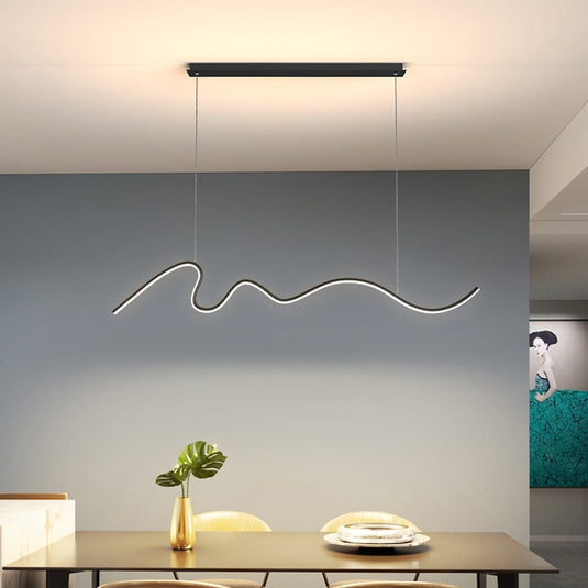 Modern Minimalist LED Chandelier Light-GraffitiWallArt