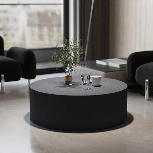 Modern Round Marble Coffee Table-GraffitiWallArt