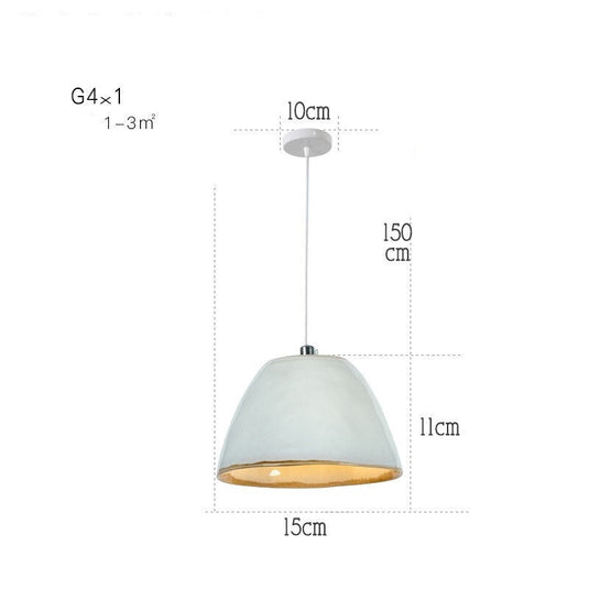 Modern Tea Cup Teapot Crockery Ceramic Led Pendant Lights-GraffitiWallArt