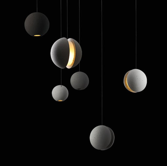 Moon Pendant Light: Illuminate Spaces with Style-GraffitiWallArt