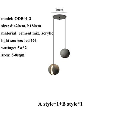 Moon Pendant Light: Illuminate Spaces with Style-GraffitiWallArt