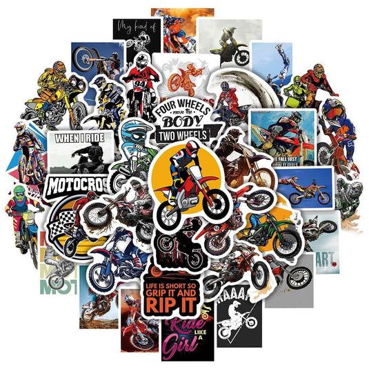 MTB Stickers Pack - Famous Waterproof Bundle-GraffitiWallArt