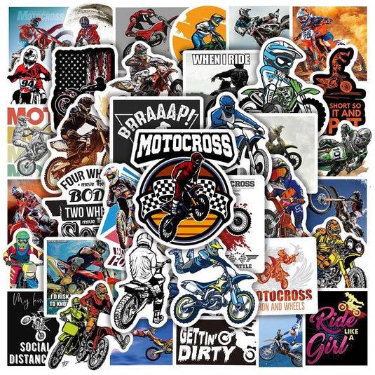 MTB Stickers Pack - Famous Waterproof Bundle-GraffitiWallArt