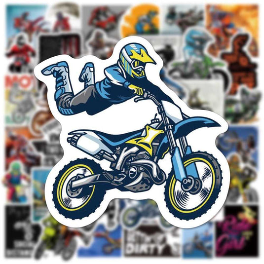 MTB Stickers Pack - Famous Waterproof Bundle-GraffitiWallArt