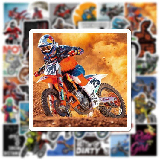 MTB Stickers Pack - Famous Waterproof Bundle-GraffitiWallArt