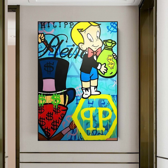 Patek Philippe Richie - Alec Monopoly Wall Art-GraffitiWallArt