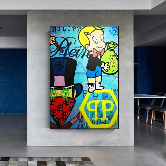 Patek Philippe Richie - Alec Monopoly Wall Art-GraffitiWallArt