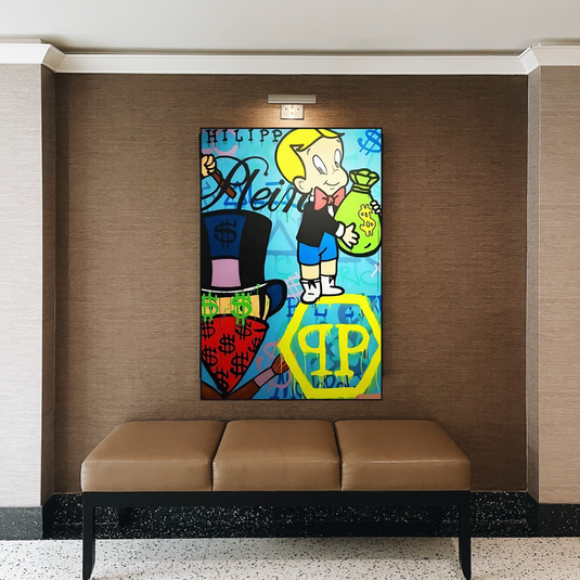 Patek Philippe Richie - Alec Monopoly Wall Art-GraffitiWallArt