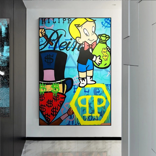 Patek Philippe Richie - Alec Monopoly Wall Art-GraffitiWallArt