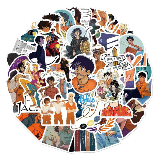 Percy Jackson Sticker Pack-GraffitiWallArt