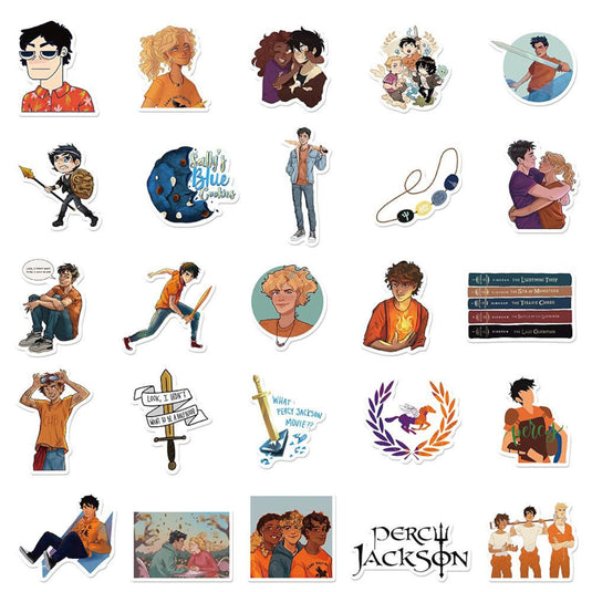 Percy Jackson Sticker Pack-GraffitiWallArt