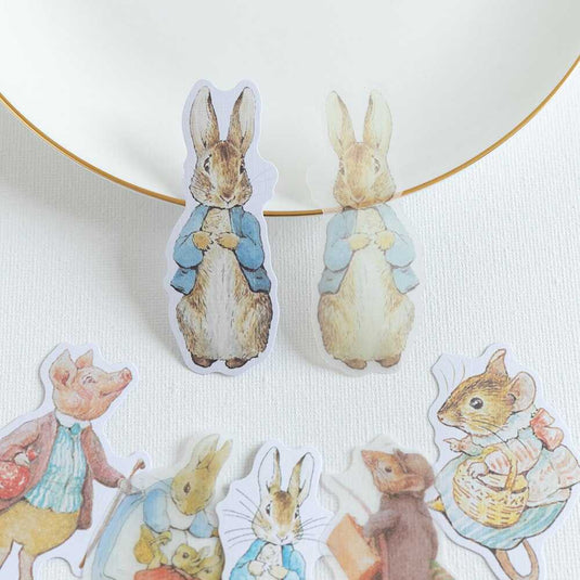 Peter Rabbit Stationery Stickers - Delightful and Charming!-GraffitiWallArt