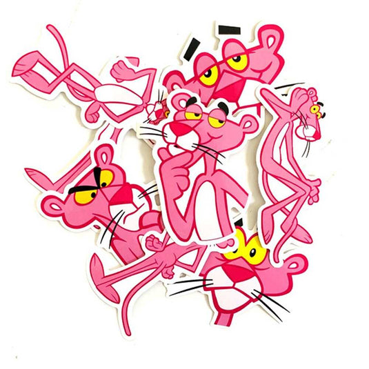 Pink Panther Stickers: The Ultimate Choice for Any Fan-GraffitiWallArt