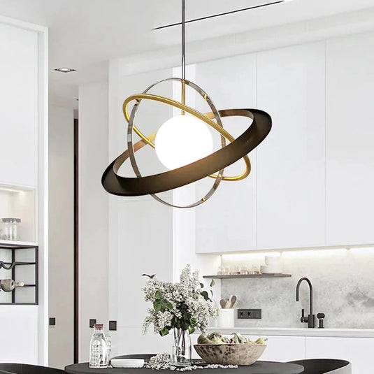 Planet Pendant Stylish LED Droplight-GraffitiWallArt