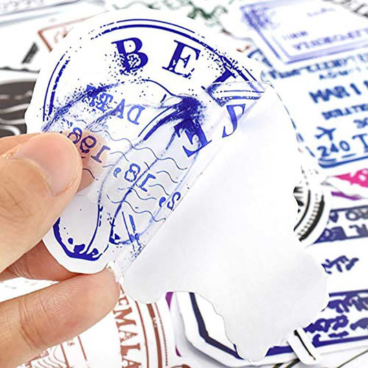 Postmark Stickers Pack - Explore Creative Designs-GraffitiWallArt