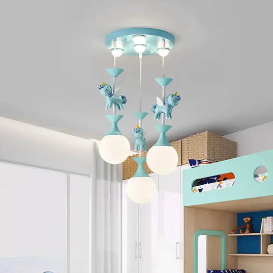 Princess Room Merry Go Round Ceiling Light-GraffitiWallArt