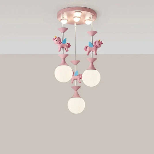 Princess Room Merry Go Round Ceiling Light-GraffitiWallArt