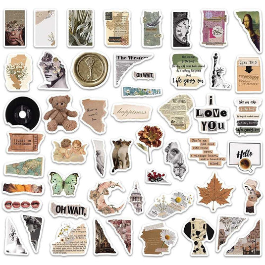 Retro Art Stickers Pack - Famous and Waterproof Bundle-GraffitiWallArt