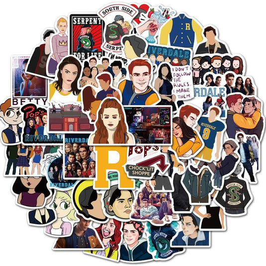 Riverdale Stickers Bundle - Famous and Waterproof-GraffitiWallArt