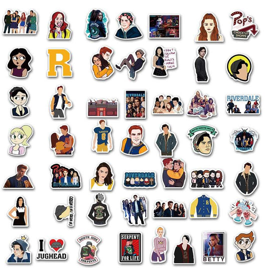 Riverdale Stickers: Exclusive Collection for Fans!-GraffitiWallArt