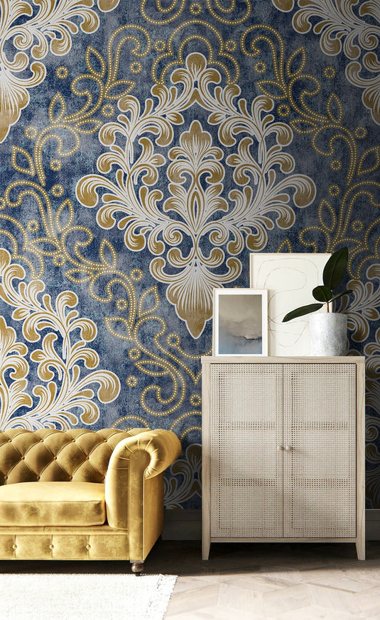 Royal Paradise Wallpaper Mural-GraffitiWallArt