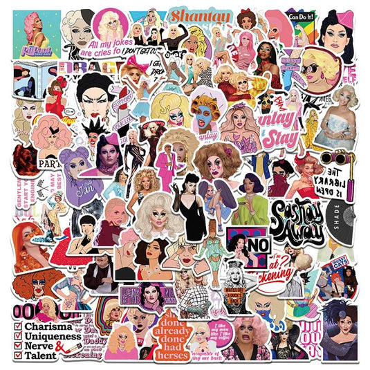 RuPaul Drag Race Stickers – Showcase Your Love!-GraffitiWallArt