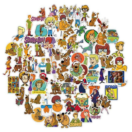 Scooby Doo Stickers Pack - Get Your Favorite Characters-GraffitiWallArt