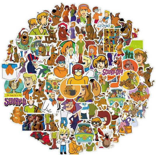 Scooby Doo Stickers Pack - Get Your Favorite Characters-GraffitiWallArt