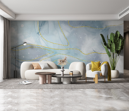 Sea Shine Stone Design: Marble Wallpaper Murals-GraffitiWallArt