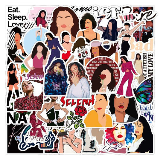 Selena Gomez Stickers-GraffitiWallArt