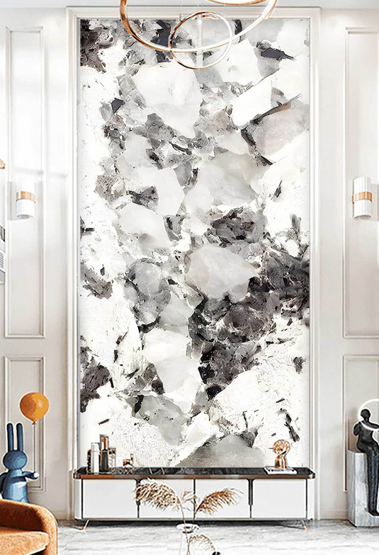 Shaded Stone: Marble Wallpaper Murals – Transform Your Space-GraffitiWallArt