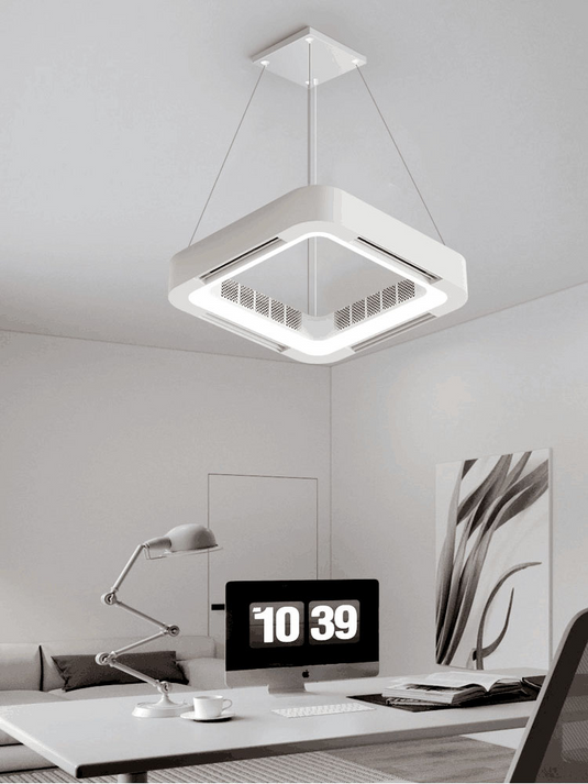 Smart Ceiling Fan with LED Light: Efficient and Modern-GraffitiWallArt