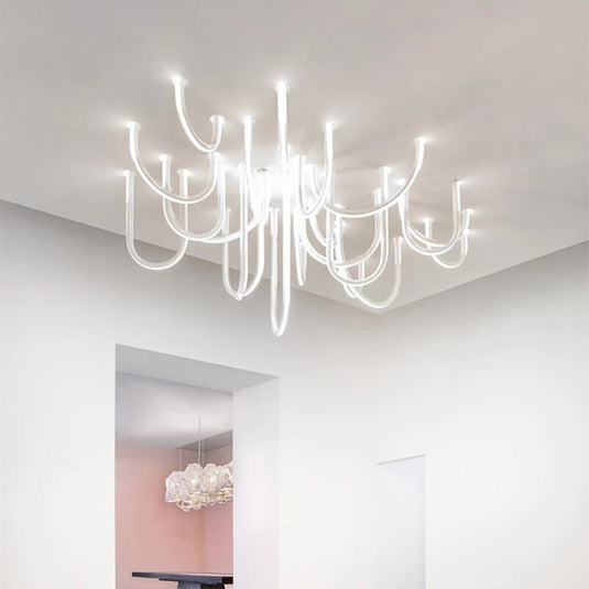 Soft Hose LED Ceiling Chandelier - Illuminate With Elegance-GraffitiWallArt